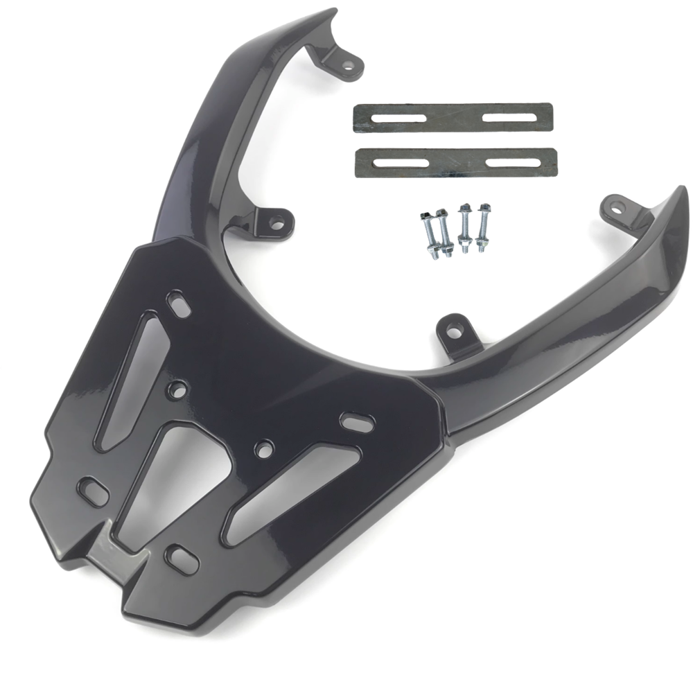 HUE.N BIKE UHR125,150 탑박스 브라켓, 유광블랙, 1개