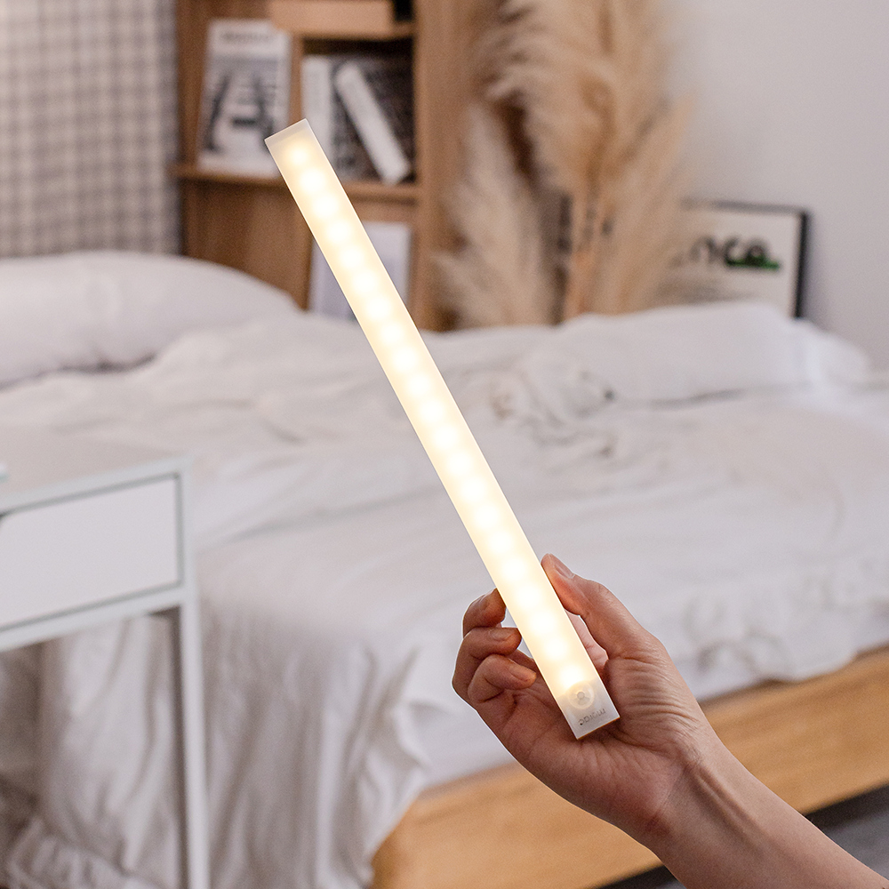 [토스쇼핑]넬리 스퀘어 스틱 LED 무선 자석 센서등 30cm/50cm(12,900원~/무료)
