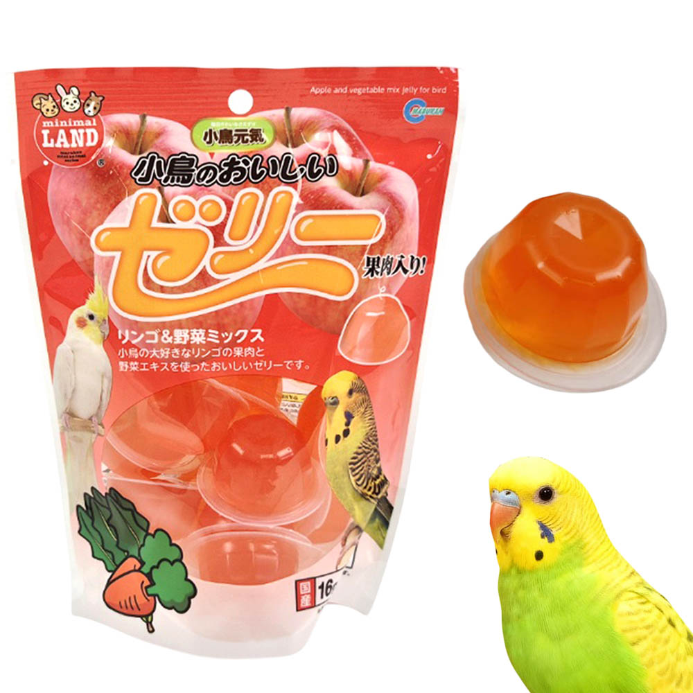 마루칸 앵무새 젤리, 앵무새, 사과채소과즙믹스, 젤리, 16g, 1개