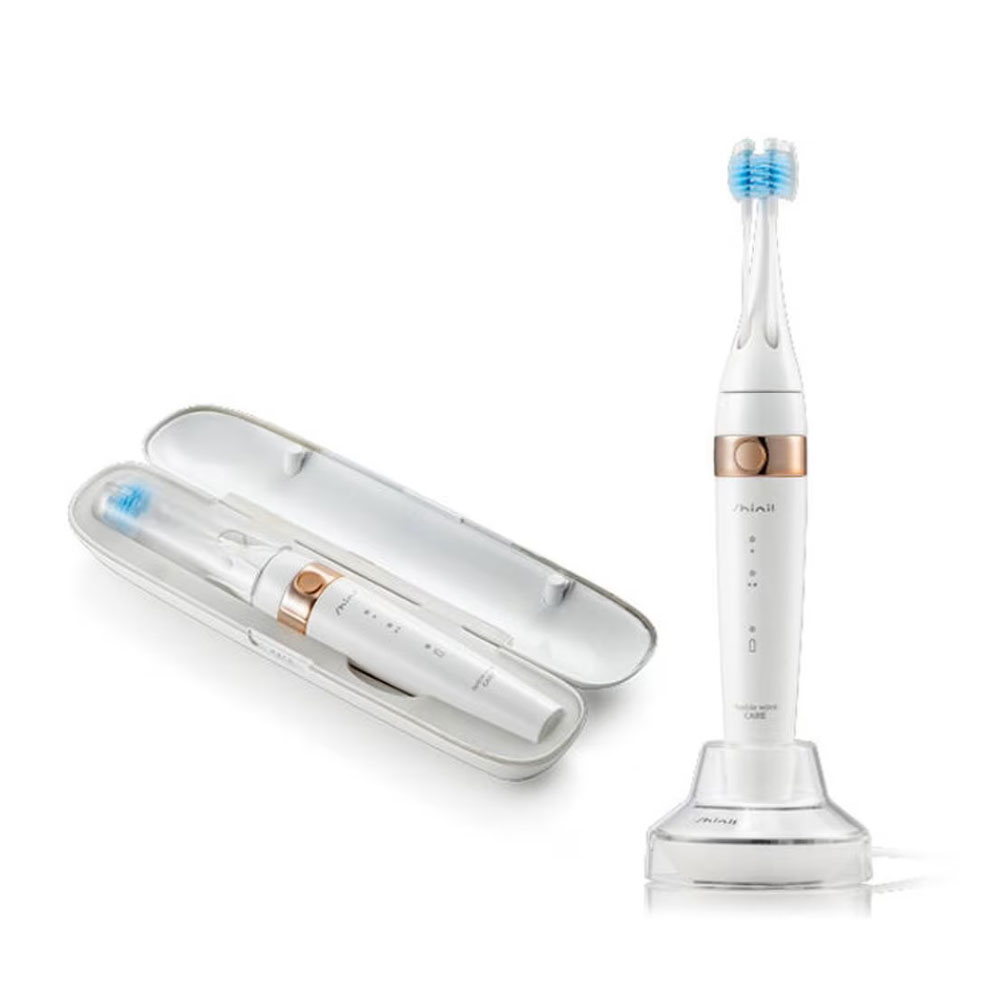 신일 듀얼 자동 전동무선 칫솔 STB-CX1000, 화이트, 1개