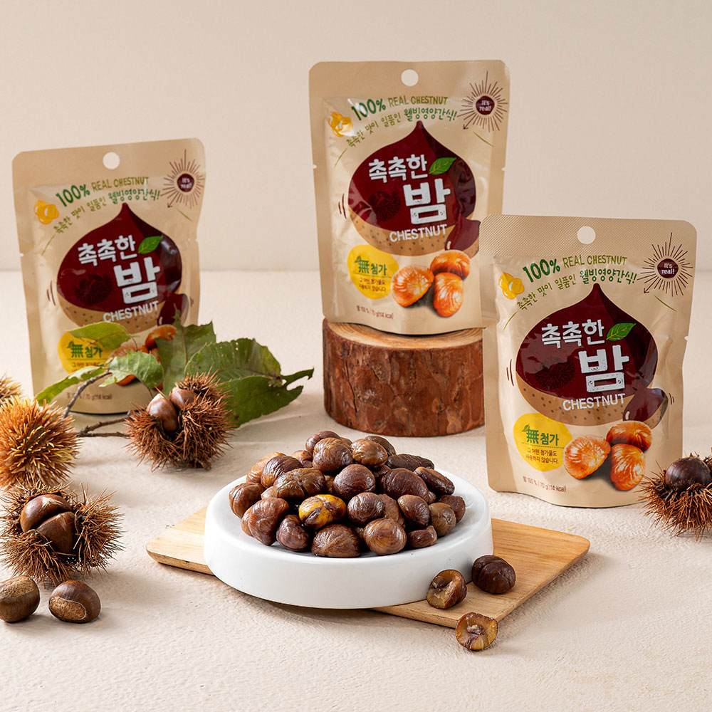 촉촉한 밤, 70g, 10봉