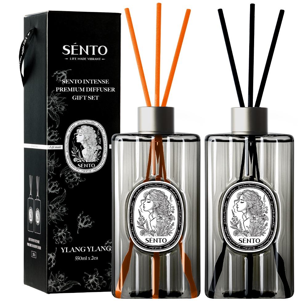 센토 인텐스 프리미엄 대용량 디퓨저 일랑일랑 550ml 2개