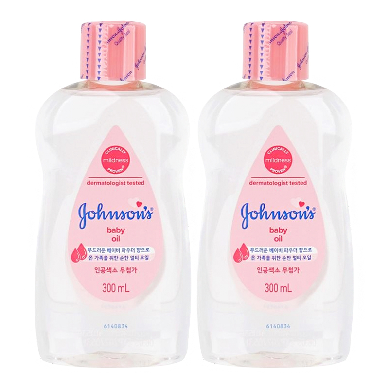 존슨즈베이비 레귤러 오일, 300ml, 2개