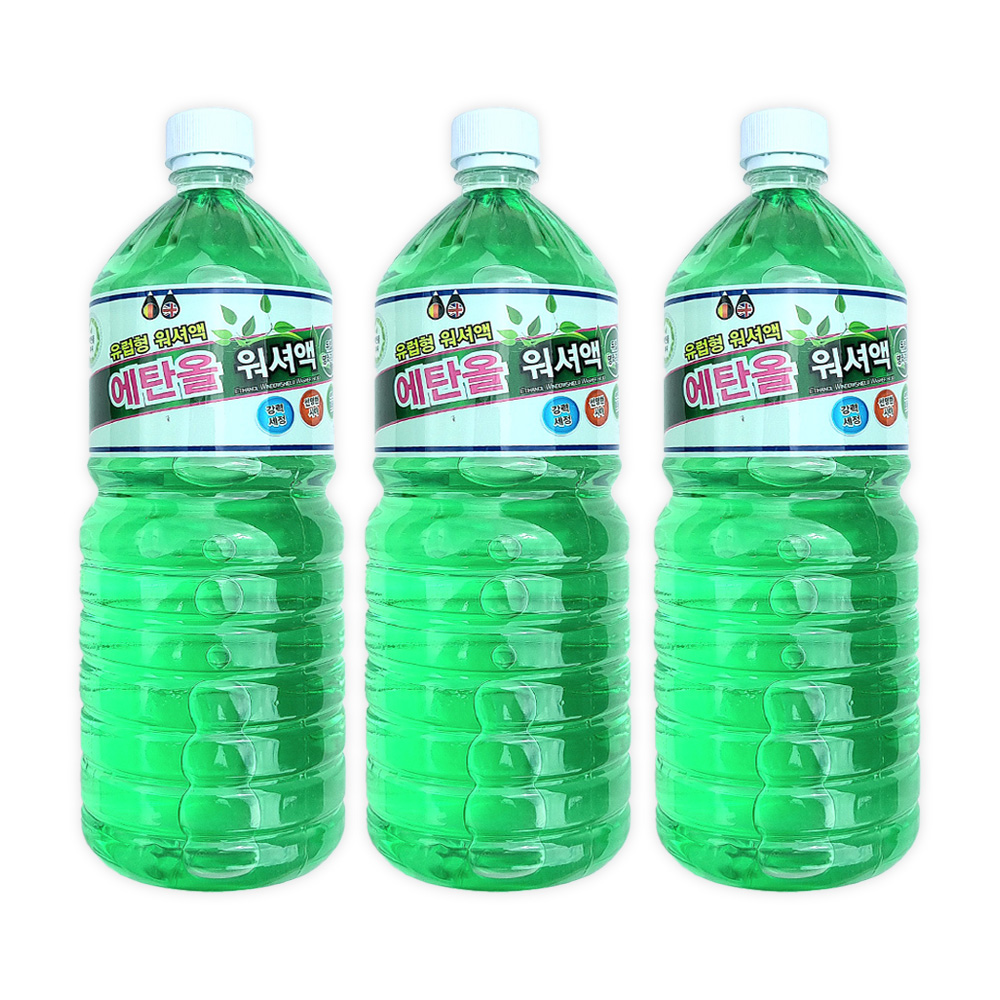 탑크린 에탄올 워셔액, 1.8L, 3개 상세 이미지 3