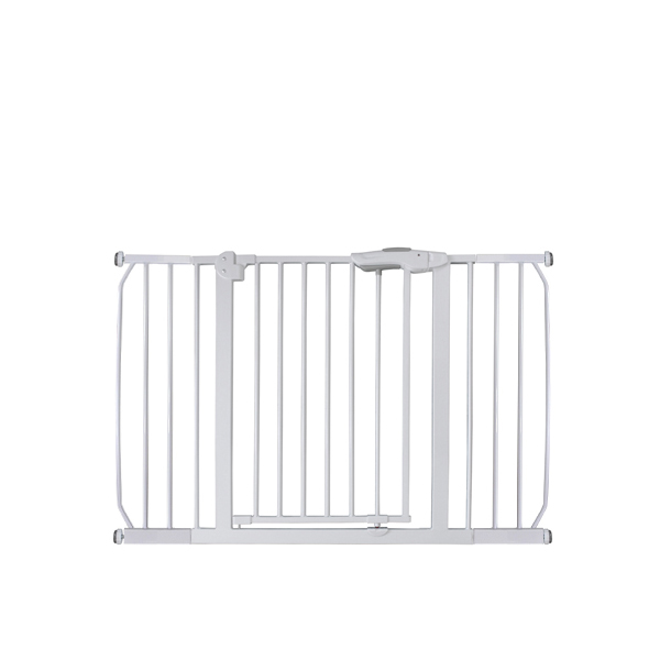 2018년형 씨엠코리아 강아지 안전문, 화이트, 가로115-125cm, 높이78cm, 1개