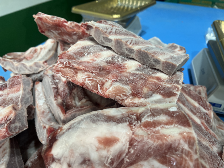 돼지 등갈비, 국내산, 3kg, 1박스