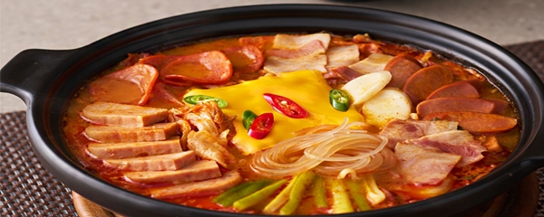 외갓집 송탄 서정리 부대찌개 550, 550g, 3개 + 오뚜기 라면사리, 110g, 1개, 1세트