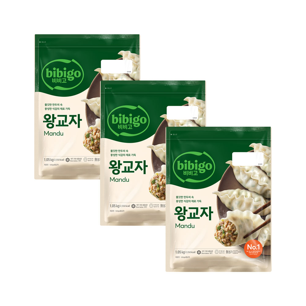 [토스쇼핑] 비비고 왕교자, 1.05kg, 3개