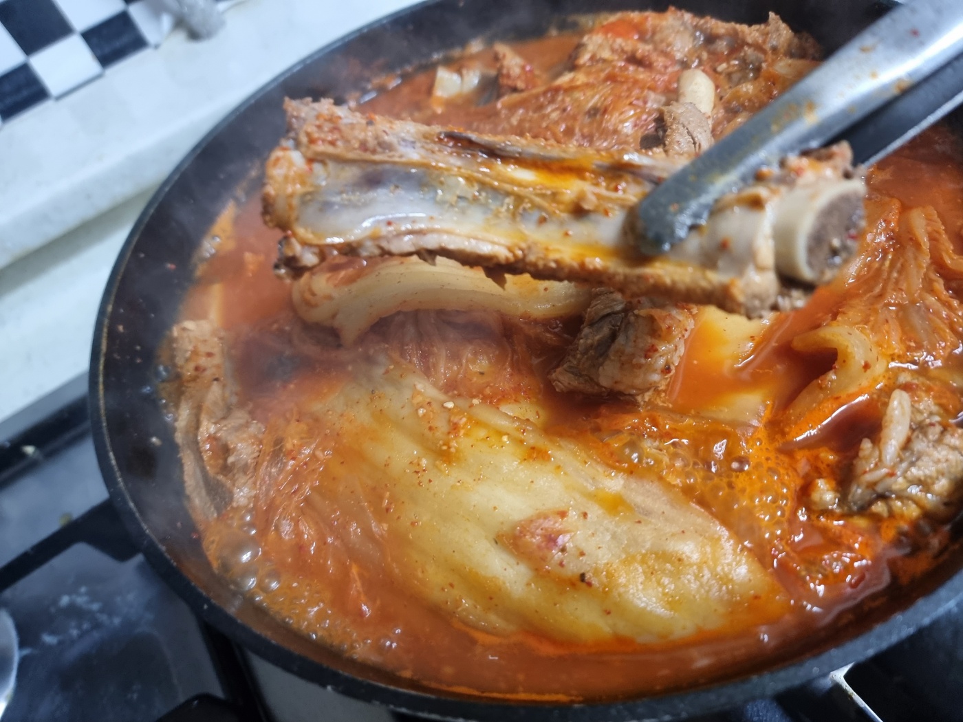 돼지 등갈비, 국내산, 3kg, 1박스