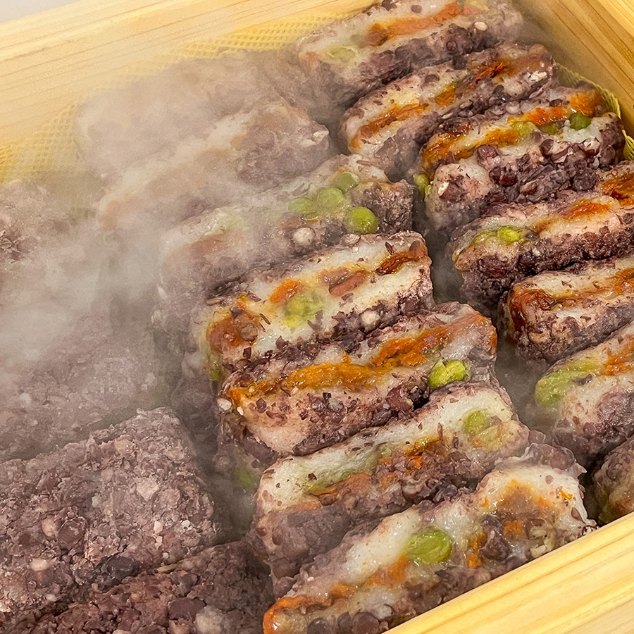 농가살리기 통팥호박찰시루떡, 1kg, 1박스 상품 이미지 1
