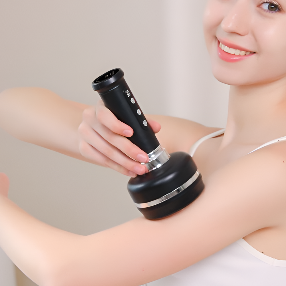 폰박스 무선 흡착 마사지기, A30, 블랙, 1개 상품 이미지 1