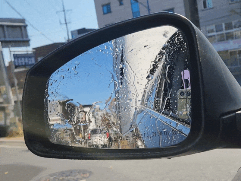 사이드미러 물기제거 스퀴지, 길이조절, 블랙, 1개 상세 이미지 2