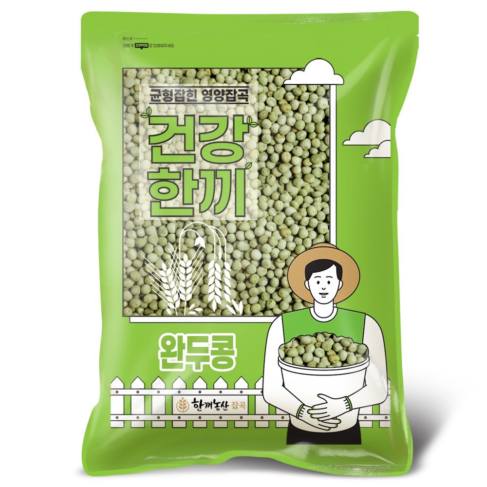 한끼농산 수입 완두콩, 5kg, 1개