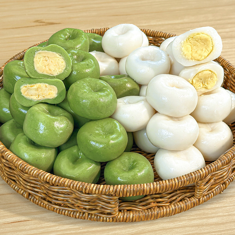명가삼대떡집 모둠녹두볼떡, 1kg, 1봉