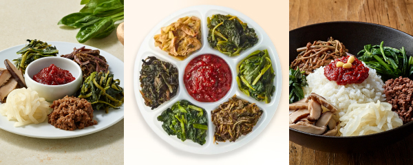 한울 정성가득 비빔밥용 나물세트, 125g, 10개