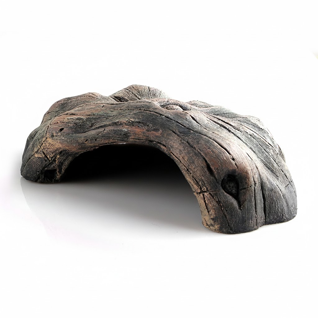 KW 소동물 은신처 U-606M, 브라운, 19x11x7.5cm, 1개