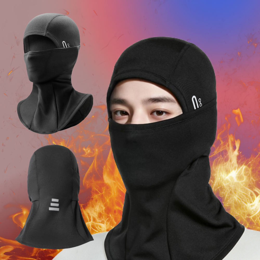 기모 바라클라바 헤드워머, 블랙, FREE, 1개