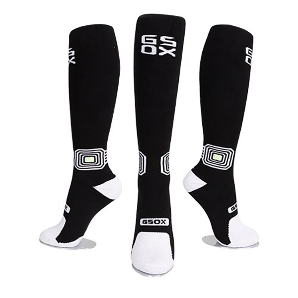 GSOX 이지라이더 스키 스노우보드 양말, 검정, M(235-250), 1개