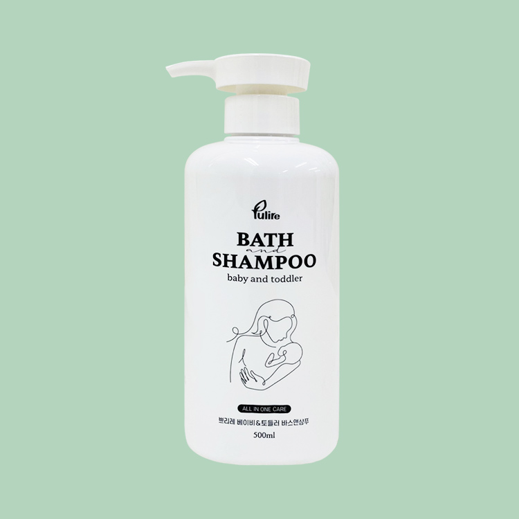 쁘리레 신생아 유아 바디워시, 500ml, 1개