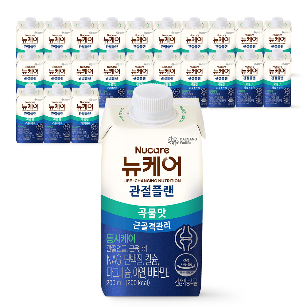 뉴케어 관절플랜 곡물맛, 200ml, 24개