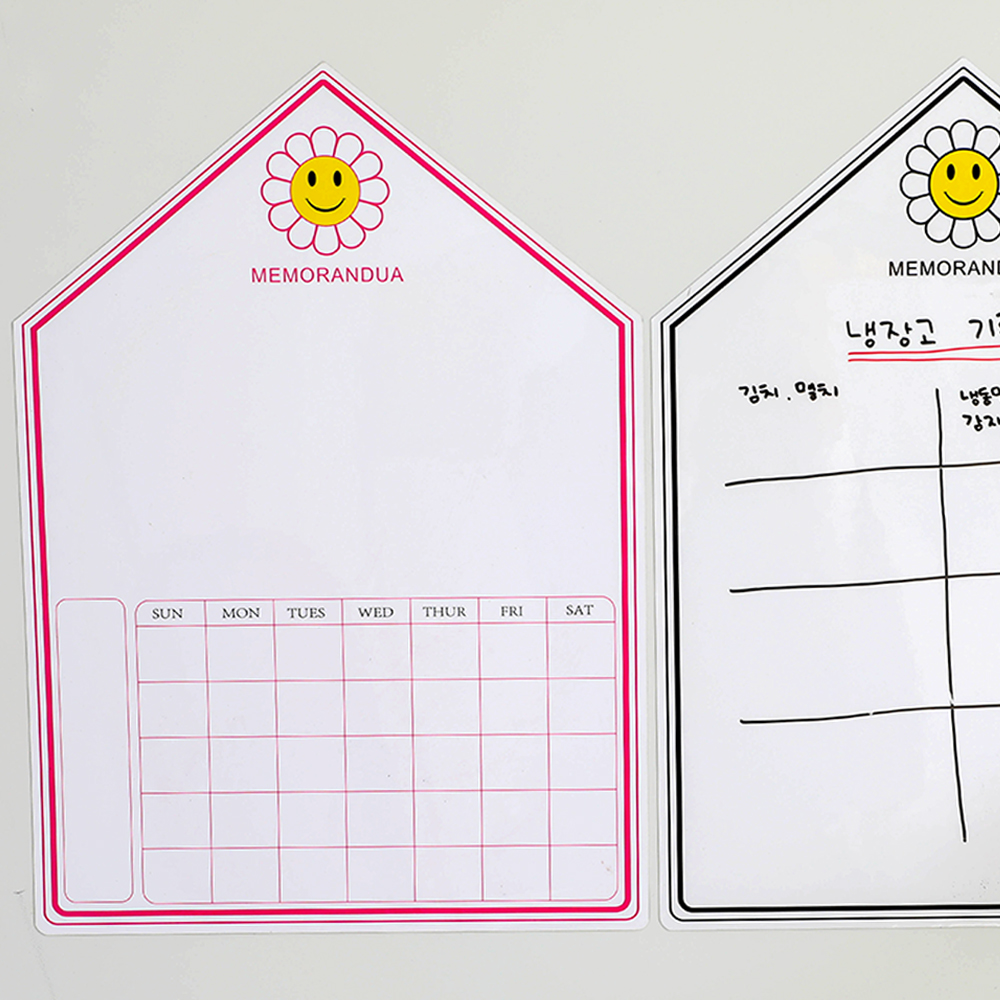 투명 자석 메모 보드, 무지, 1개