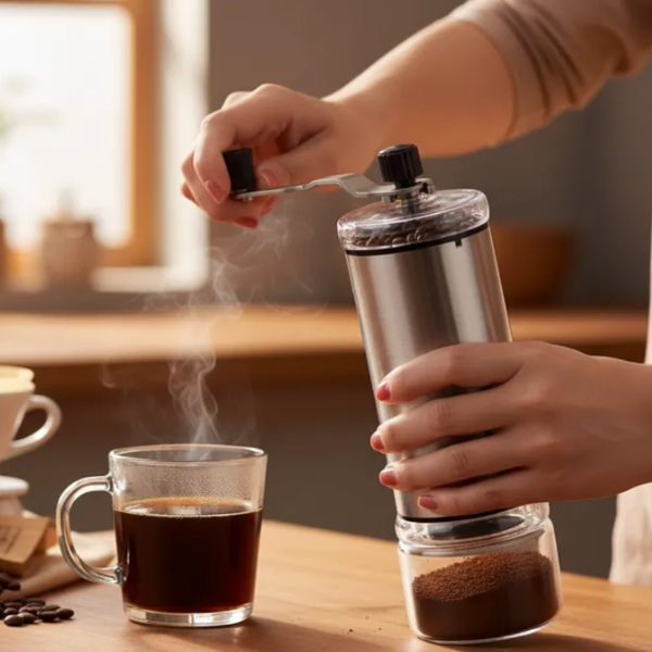 세이헬로 향을 살리는 커피 원두 분쇄 그라인더 SAYCOFFEE1521, 28g