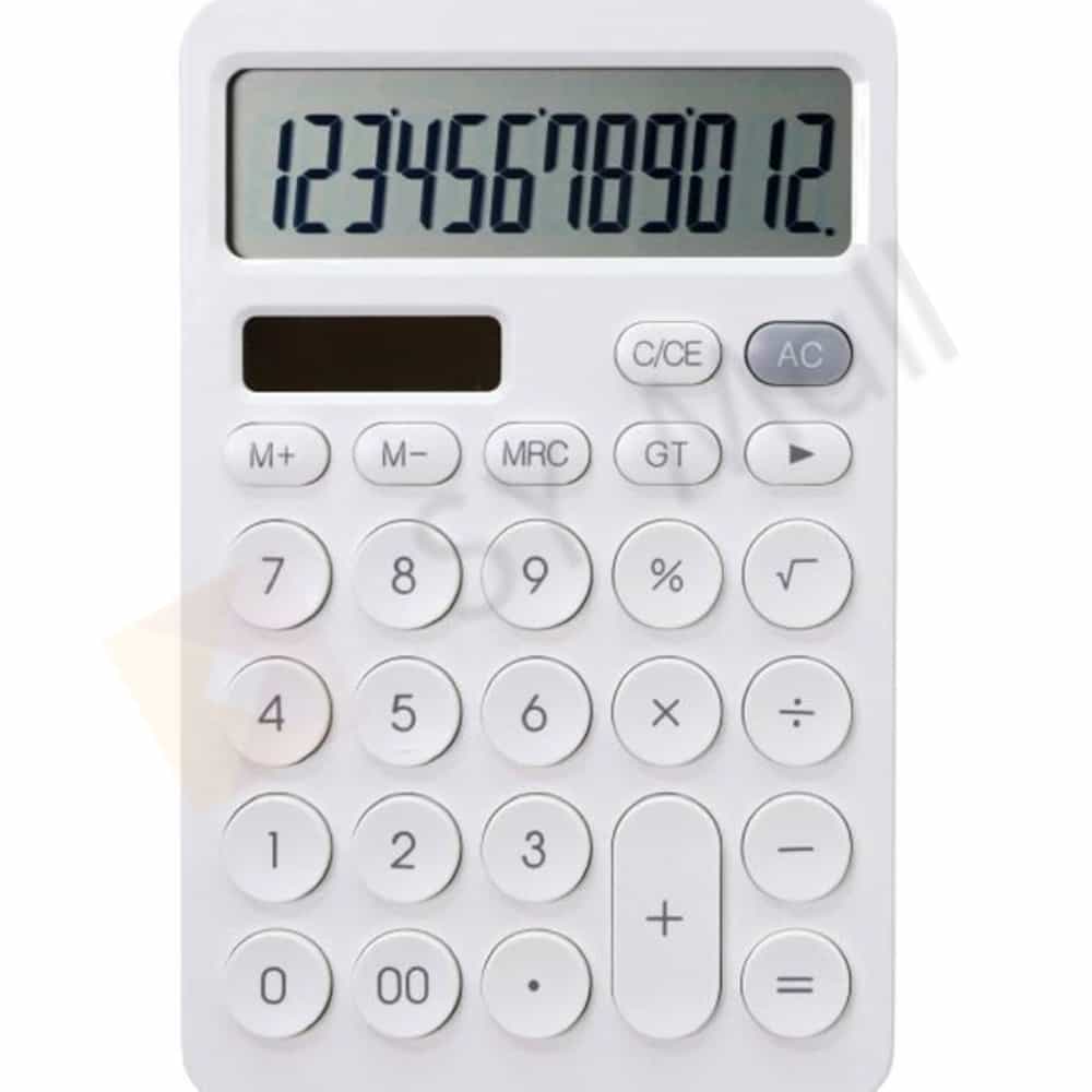 모닝글로리 비움 핸디 계산기 ECD-704, 화이트, 1개