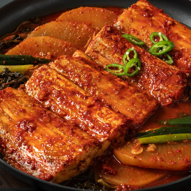 [토스쇼핑] 프로즌 시래기 갈치조림, 500g, 2개