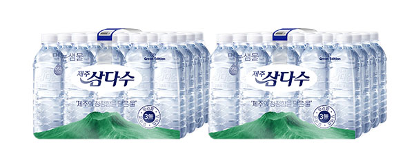 제주 삼다수, 무라벨, 500ml, 40개