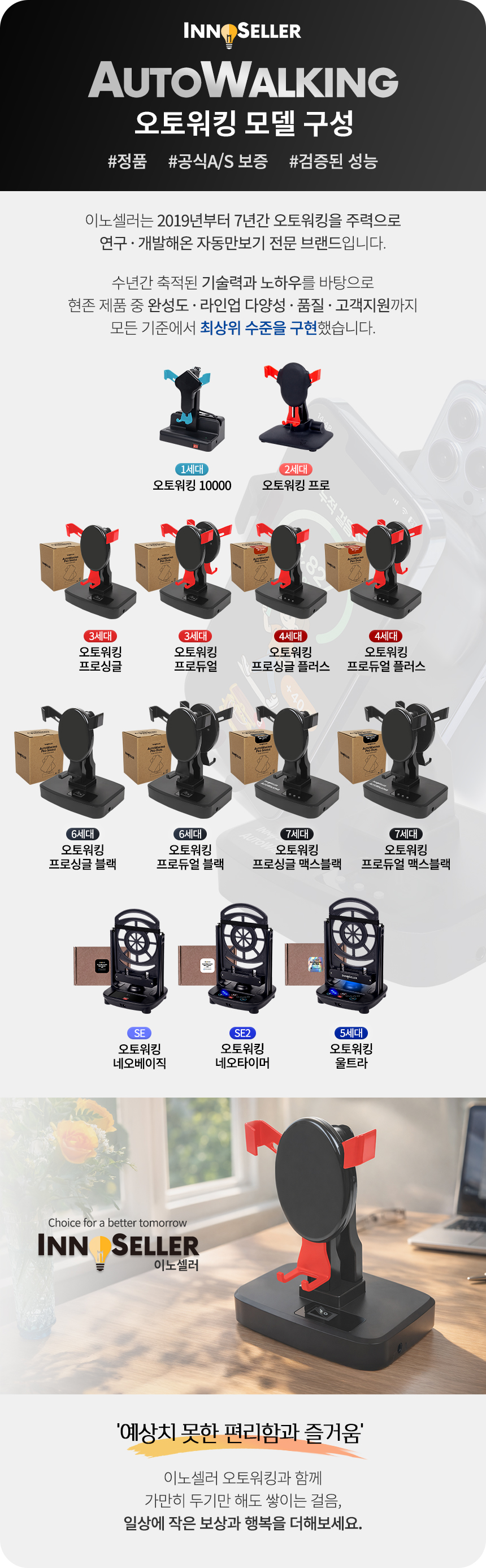 무선 자동걷기 만보기 기계 오토워킹 프로 듀얼, 레드, 1개 상세 이미지 4