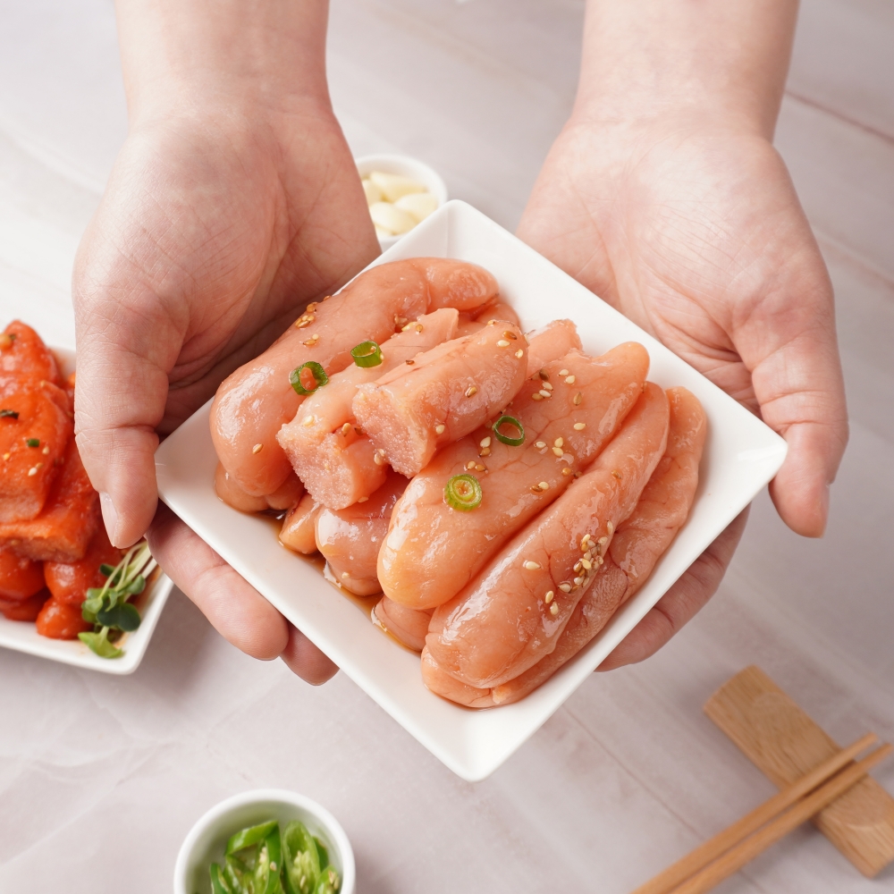 [토스쇼핑] 저염 백명란 파지, 400g, 2개