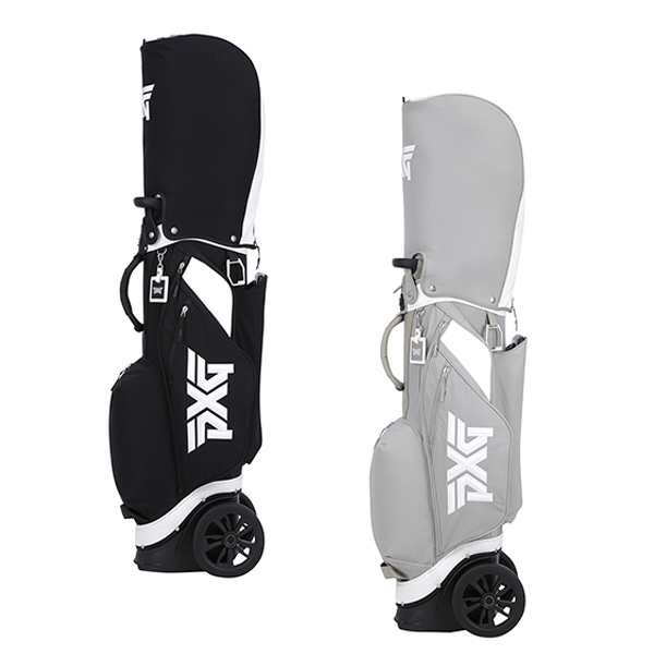 PXG 정품 9.0 여성 휠 캐디백, 베이지, 1개