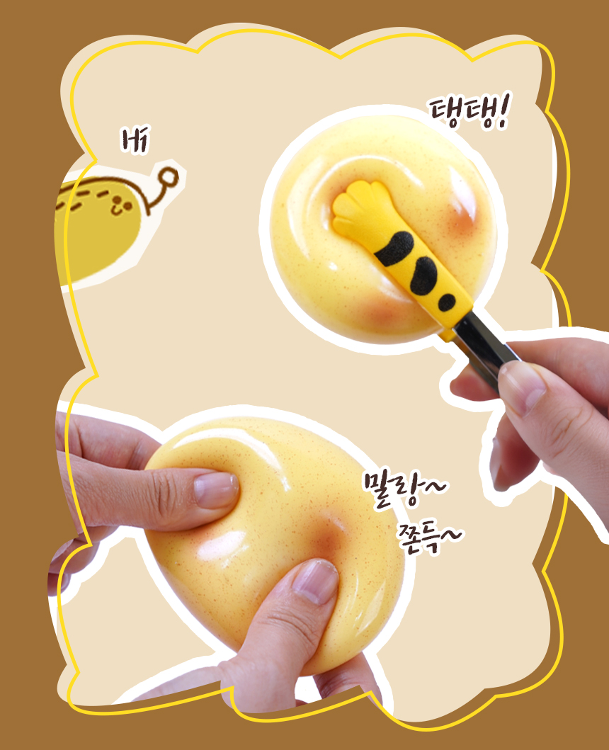 포포팬시 감자빵 말랑이, 60g, 1개 상세 이미지 3