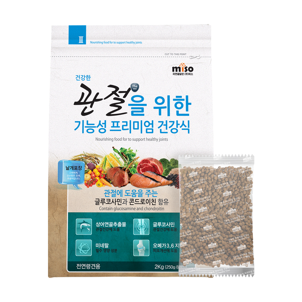 미소 강아지 기능성 사료, 뼈/관절강화, 2kg, 1개 상품 이미지 1