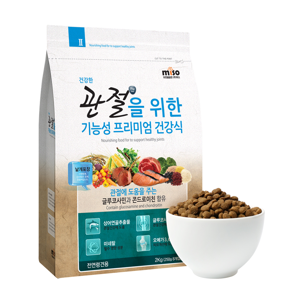 미소 강아지 기능성 사료, 뼈/관절강화, 2kg, 1개 상품 이미지 3