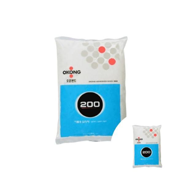 오공 벽지용 접착제, 200, 800g, 1개