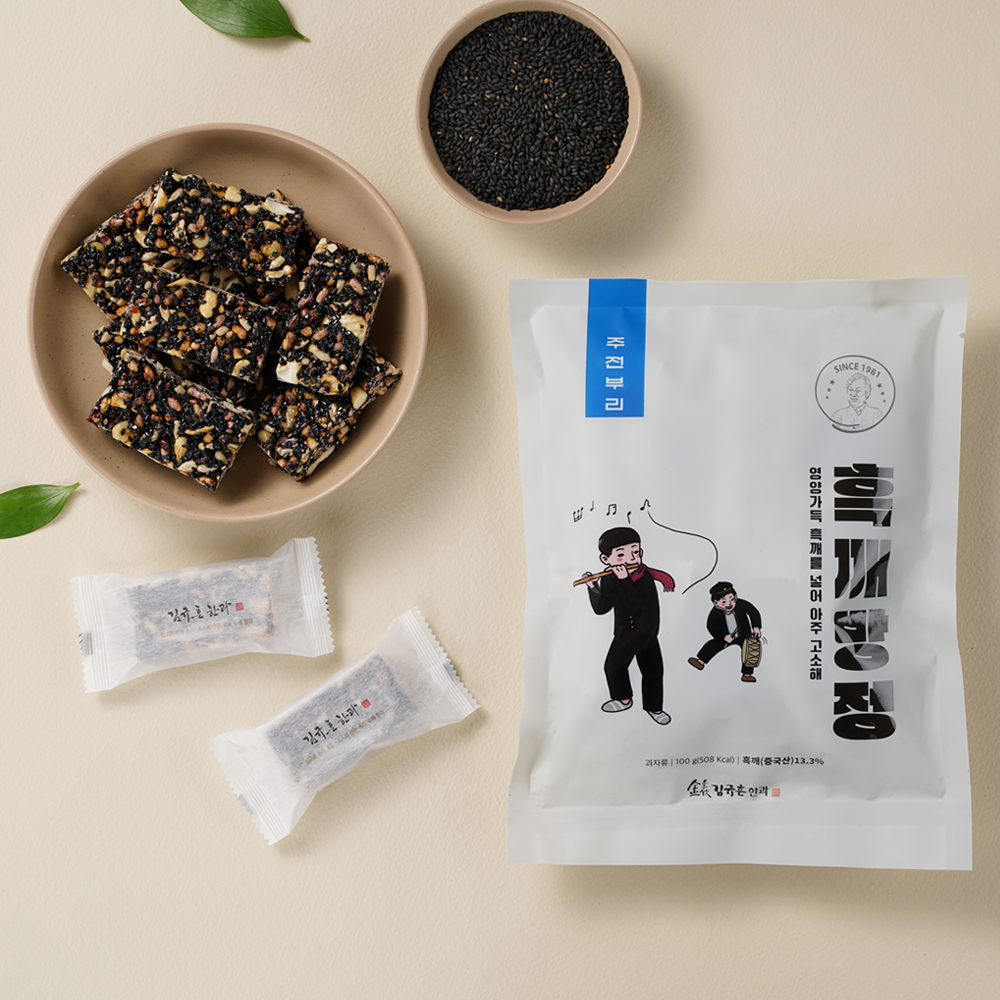 김규흔 한과 흑깨방정, 100g, 2봉