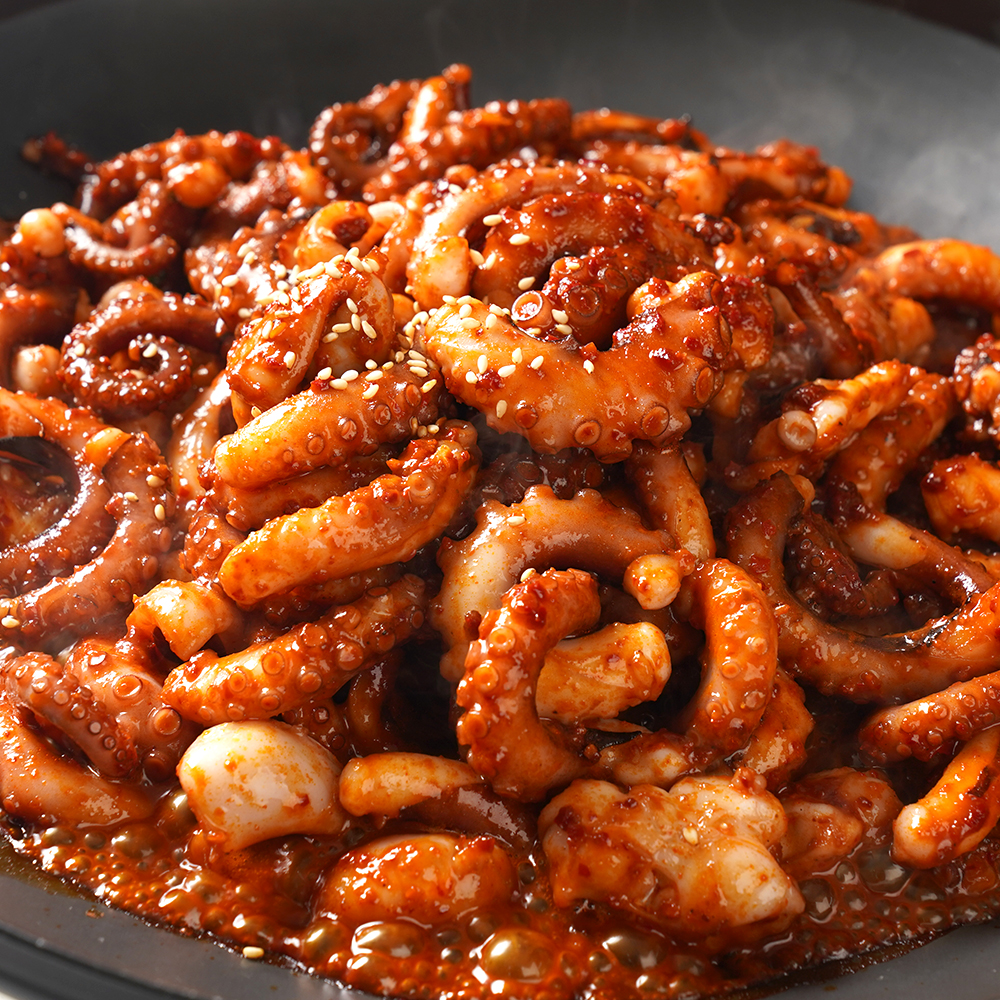 홍익상회 팔팔낙지 양념 낙지 볶음 밀키트, 2인분, 435g, 1팩