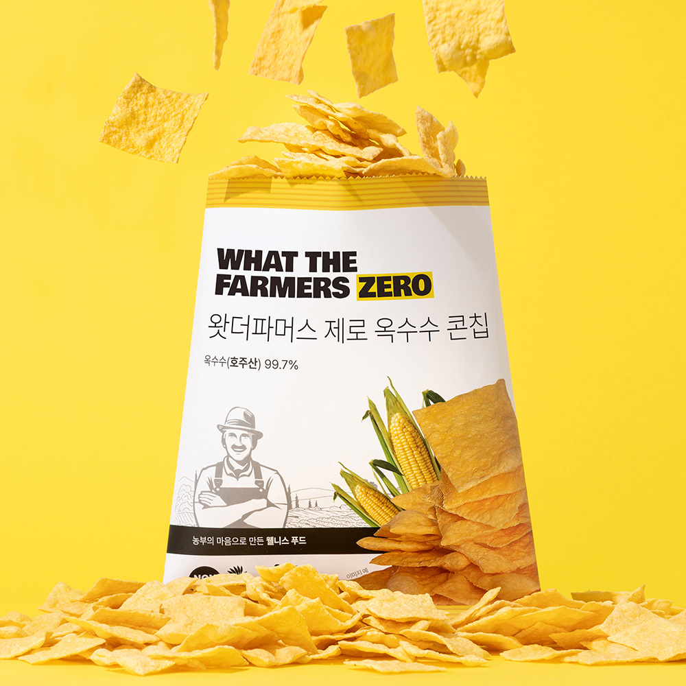 왓더파머스 제로 옥수수 콘칩, 25g, 10개 상품 이미지 7