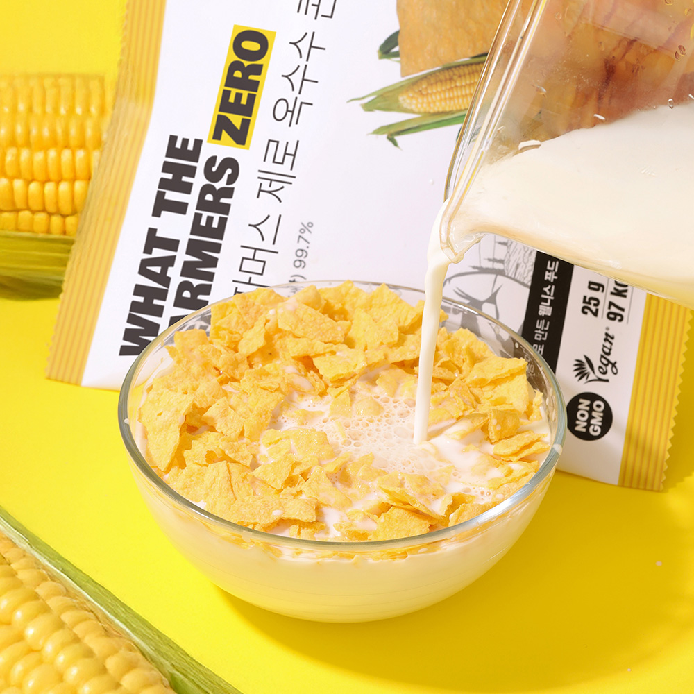 왓더파머스 제로 옥수수 콘칩, 25g, 10개 상품 이미지 6