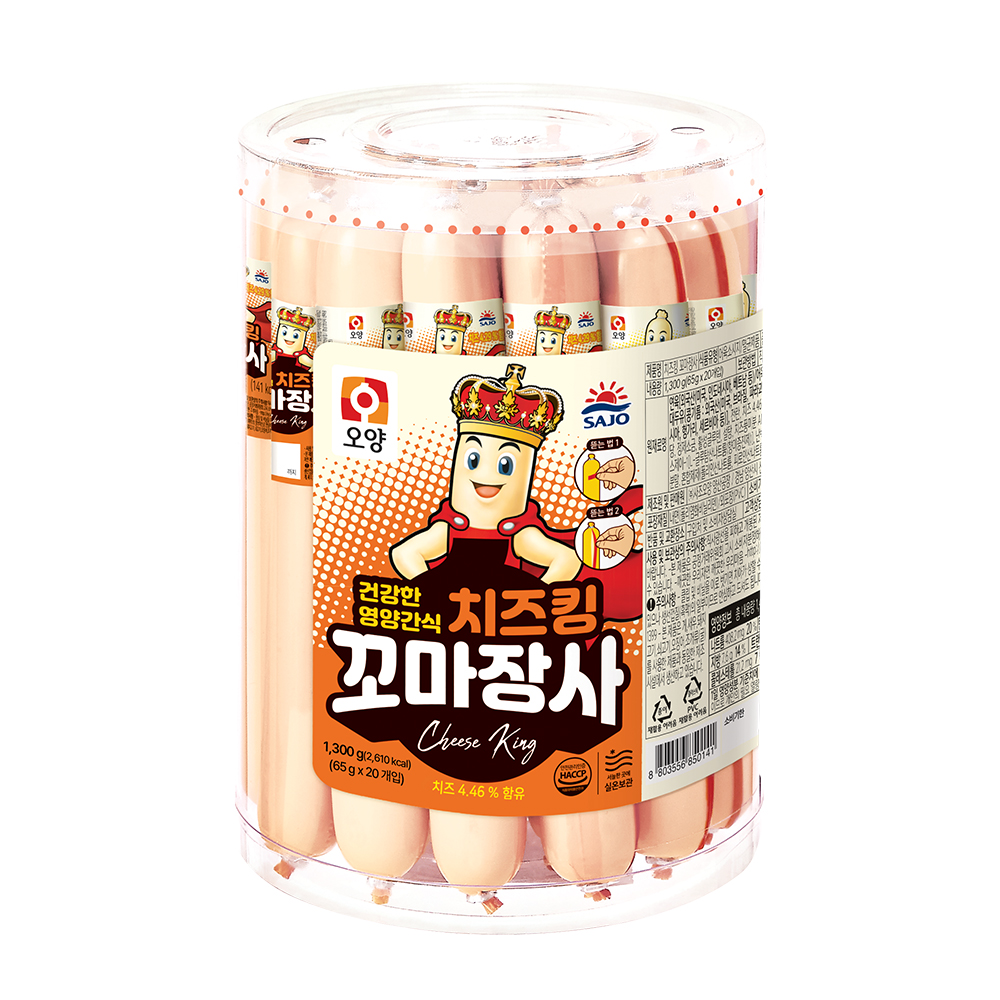 오양 치즈킹 꼬마장사, 1300g, 1개