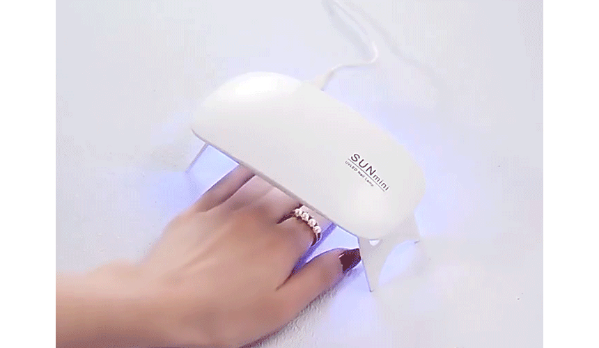 UV LED 젤네일 램프, 화이트, 1개 상세 이미지 3