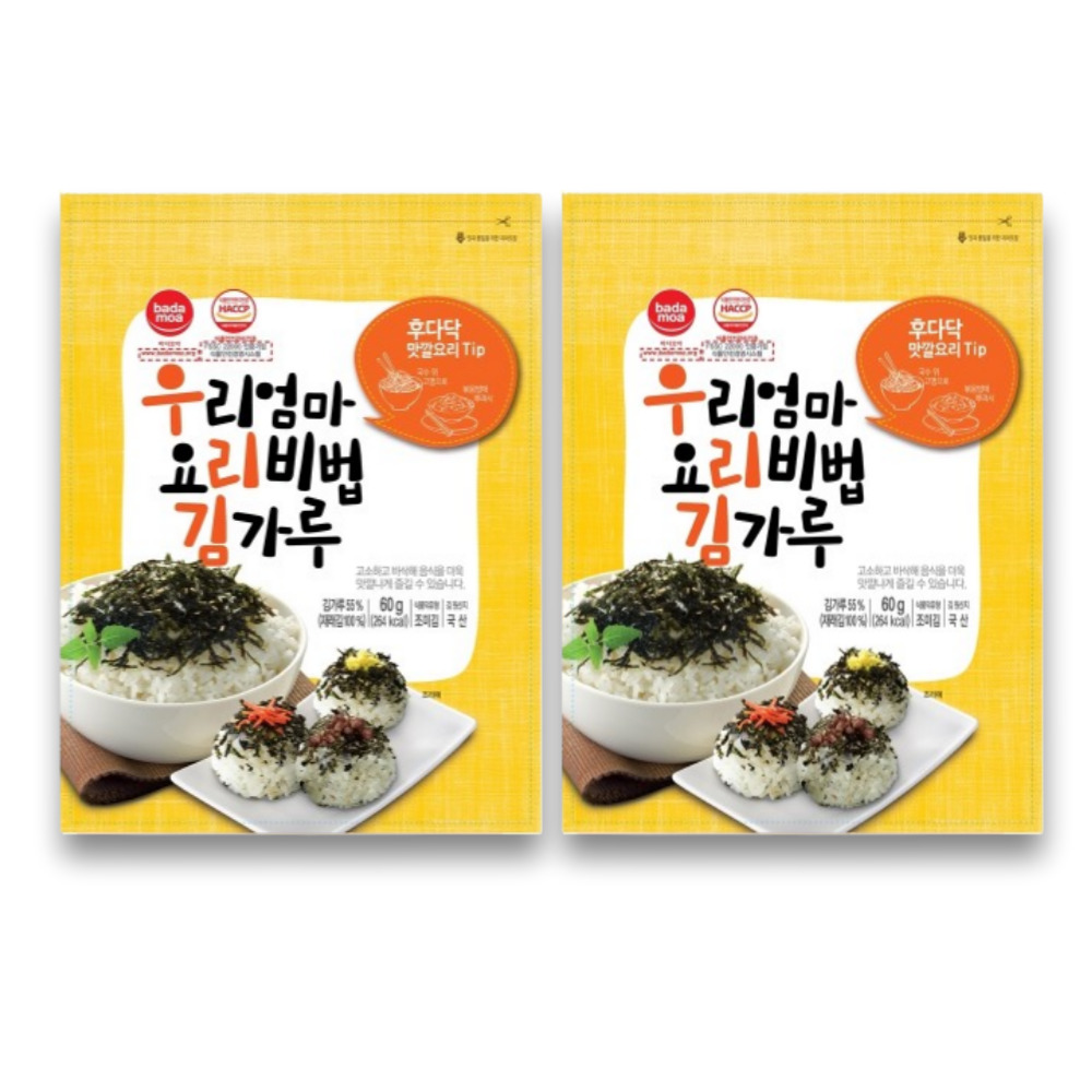 바다모아 우리엄마 요리비법 김가루, 60g, 10개