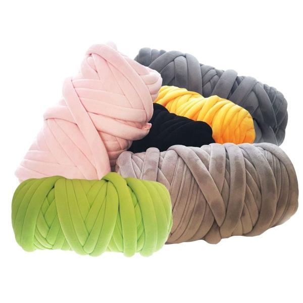 부드러운 벨벳 자이언트얀, 핑크, 1kg, 1개