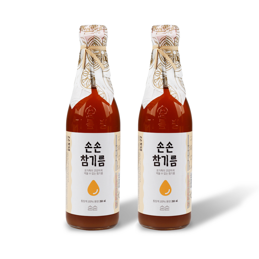 손손 참기름 350ml 2병