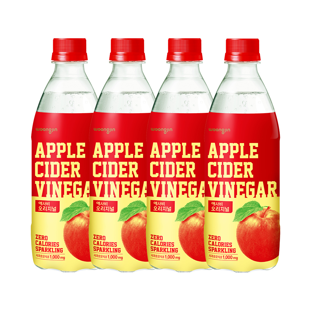 [토스쇼핑] 웅진식품 애사비 오리지널, 500ml, 24개