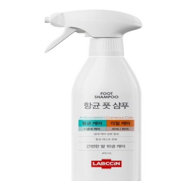 랩신 향균 풋샴푸 오리지널, 410ml, 2개