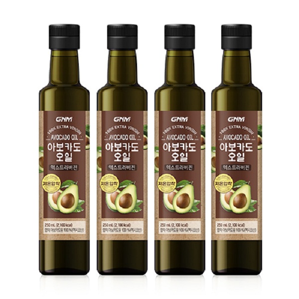 GNM자연의품격 아보카도오일 엑스트라버진, 250ml, 4병