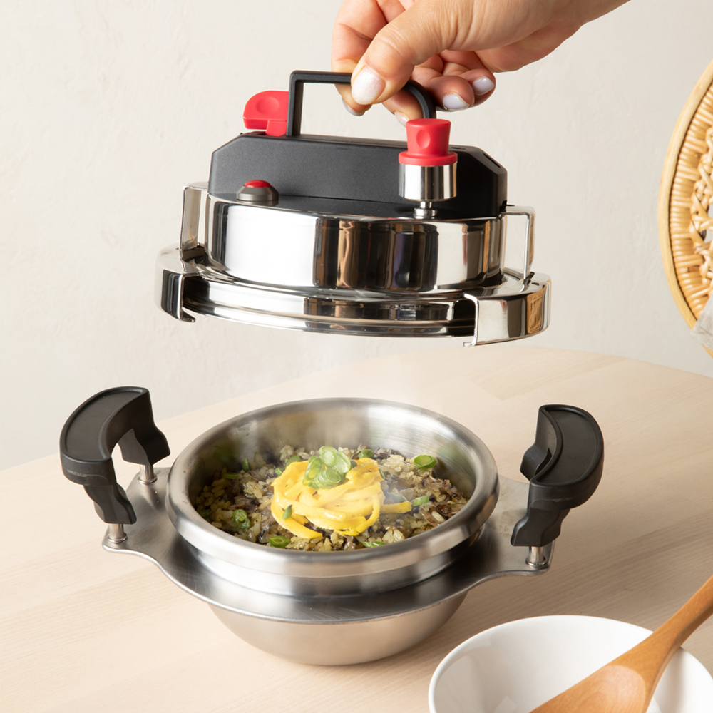미니 통삼중 가마솥밥 압력솥