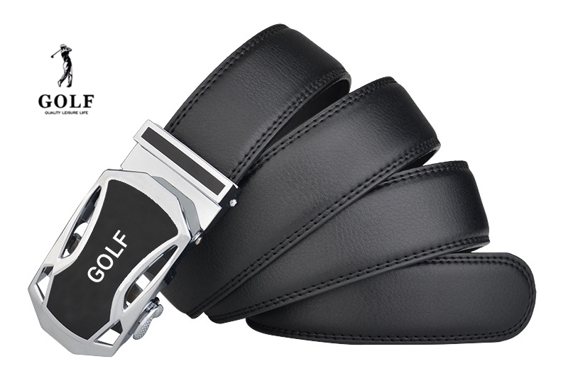 GOLF 골프 소가죽 5색 자동벨트 P855555, 화이트, 125cm, 1개 상세 이미지 4